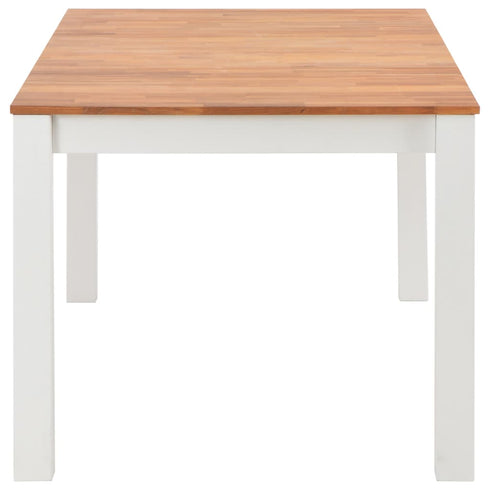 Maison Madeleine -  7 Piece Dining Set Solid Oak Wood